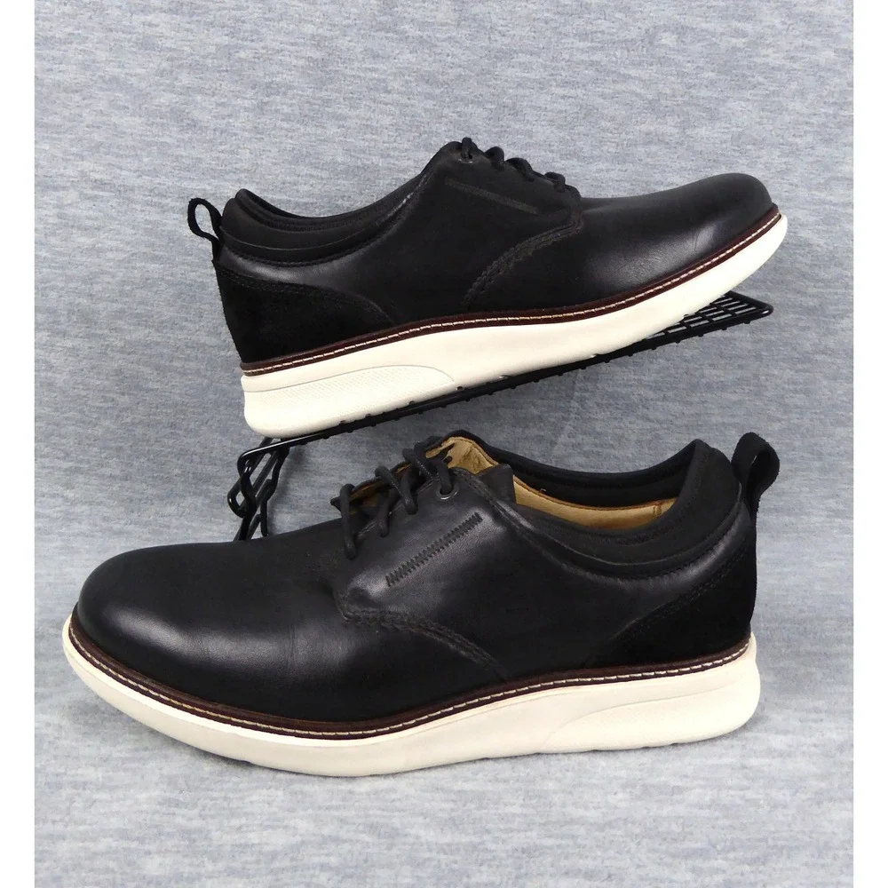 Samuel Hubbard Rafael Lace Up Shoes Mens 9.5 W Black Leather Casual Oxford